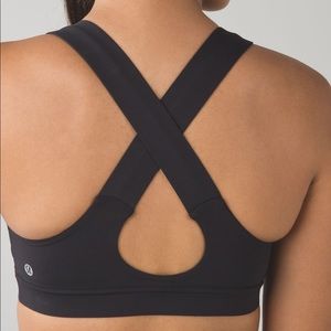 lululemon athletica | black all sport bra lll